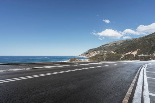 istock coastal road against clear sky 1029117064