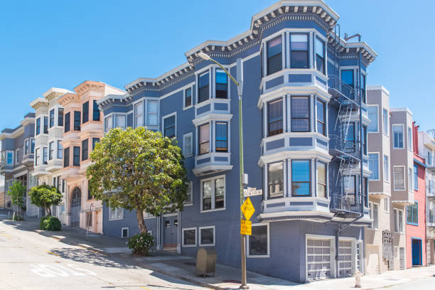 istock San Francisco, typical street 1029127674