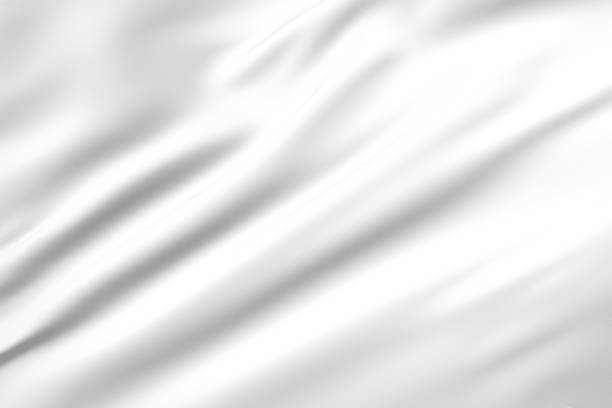 illustrations, cliparts, dessins animés et icônes de 3d illustration du drapeau blanc - en matiere textile