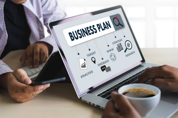istock Business Plan Planning marketing businessman modern office Digital 1029141508