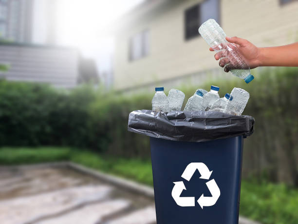 istock Recyclable garbage consisting glass Savings plastic Plastic Environment Reduce Junk 1029144358