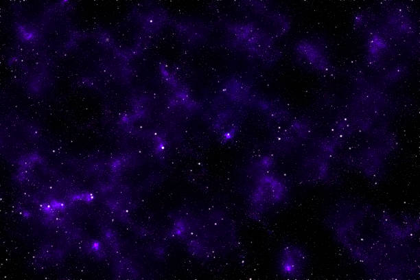 istock Large cluster of stars. Colorful nebula. Space abstract background 1029158622