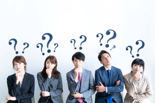 istock Group of people having questions. 1029166718
