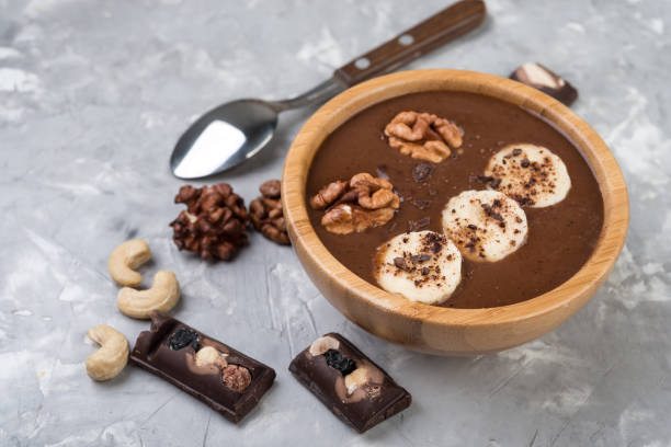 istock Homemade chocolate smoothie 1029172740