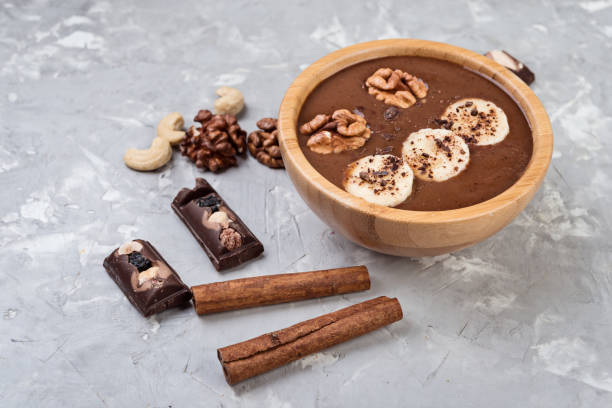istock Homemade chocolate smoothie 1029173020