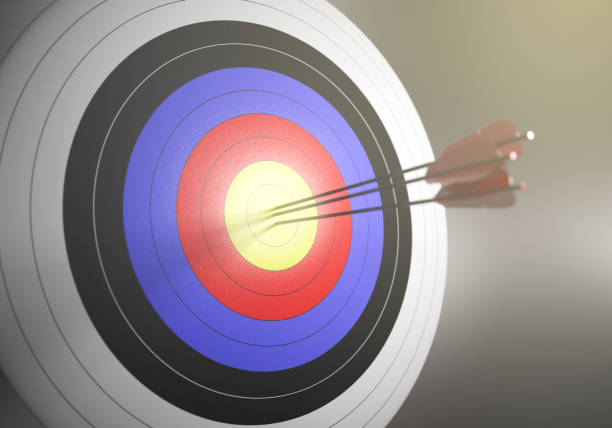 istock Arrows with sports target 1029175868