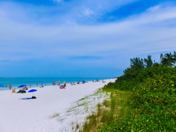 istock Tourists enjoying the Vanderbilt beach in Naples, Florida 1029185466