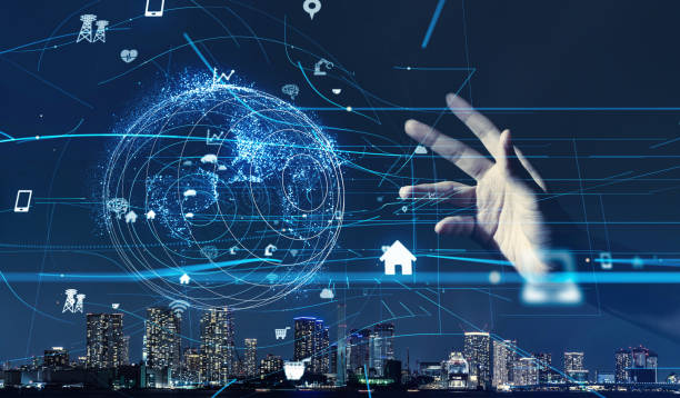 istock Smart city and IoT (Internet of Things) concept. ICT (Information Communication Technology). 1029186000