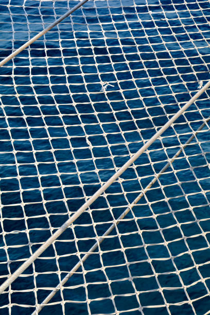istock Abstract Nautical Rope With Seawater In Background, Maritime Pattern 1029191942