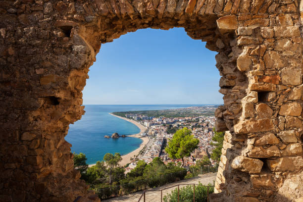 istock Blanes Town From St John Castle 1029198116