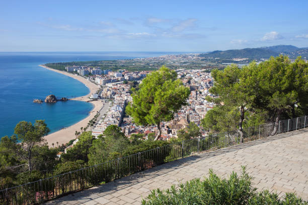 istock Blanes Coastal Town From Above 1029198144