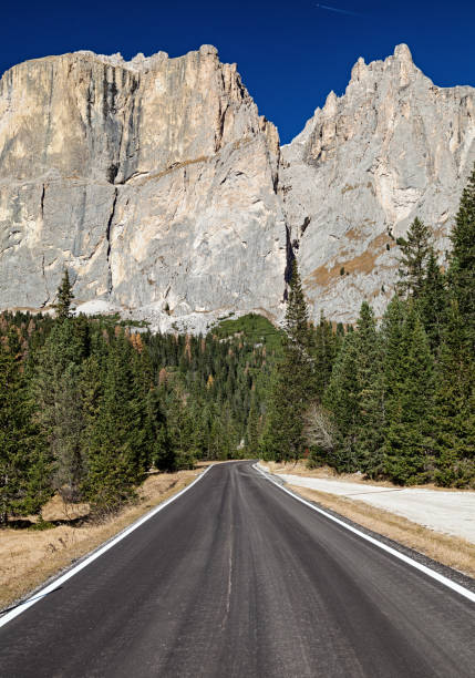 Road to Dolomite Alps