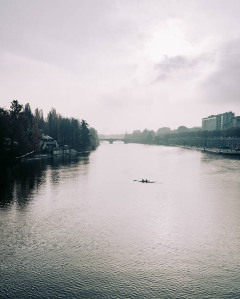 istock Turin, canoe on the River Po 1029203770