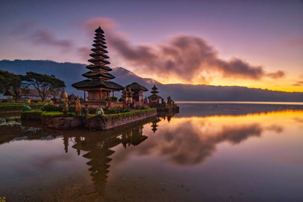 istock Sunrise at Lake Beratan 1029203960