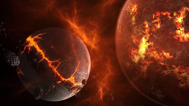 istock Planets and galaxy, science fiction wallpaper. Beauty of deep space. 1029228262