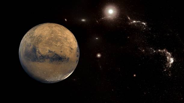 istock Planets and galaxy, science fiction wallpaper. Beauty of deep space. 1029228374