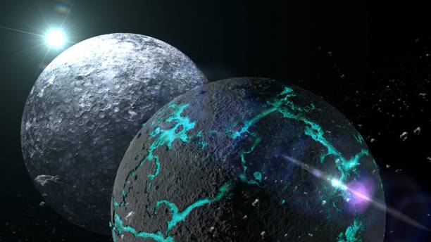istock Planets and galaxy, science fiction wallpaper. Beauty of deep space. 1029228440
