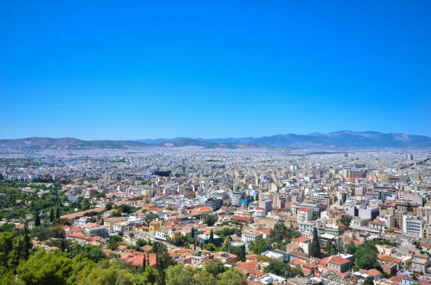 istock Athens city From Above 1029230914