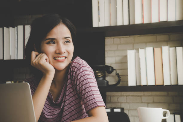 istock Smart Woman is working at home with computer 1029242662