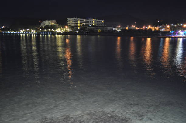 istock The beautiful night St Raphael Beach Limassol in Cyprus 1029242880
