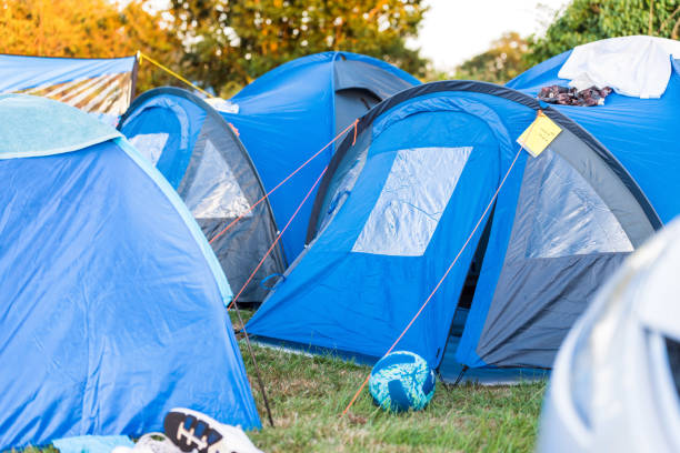istock camping tents medium shot in sunny british weather 1029242982