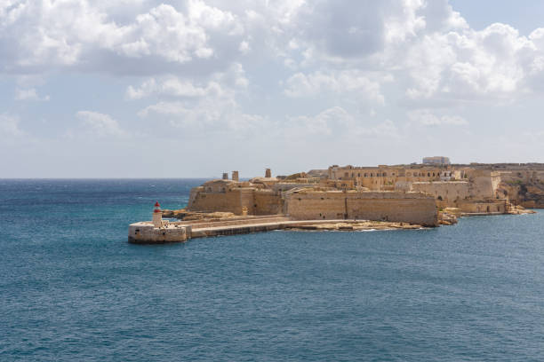 istock View towards Fort Ricasoli 1029248386