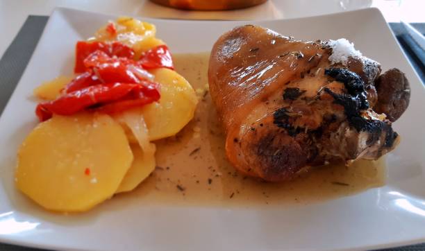 istock Pork's Trotter cooked with Rosemary 1029248626