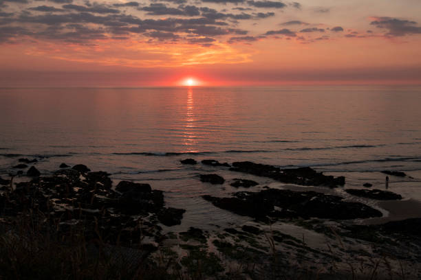istock June Sunset over Fistral Beach, Newquay, Cornwall 1029256362
