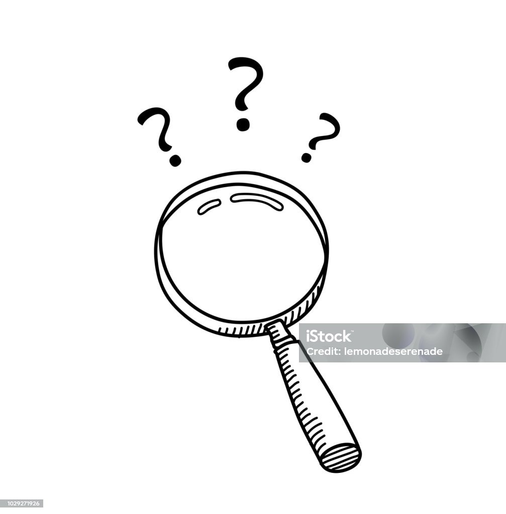 Ilustración de Dibujos Animados De Doodle De Curiosidad Lupa Con Signos De Interrogación y más Vectores Libres de Derechos de Garabato - iStock Ilustración de Dibujos Animados De Doodle De Curiosidad Lupa Con Signos De Interrogación y más Vectores Libres de Derechos de Garabato - iStock