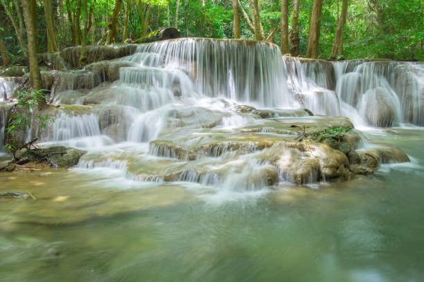 istock Hauy mae khamin waterfall. 1029275908