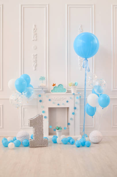 istock Children birthday. Boy birthday. 1029286970