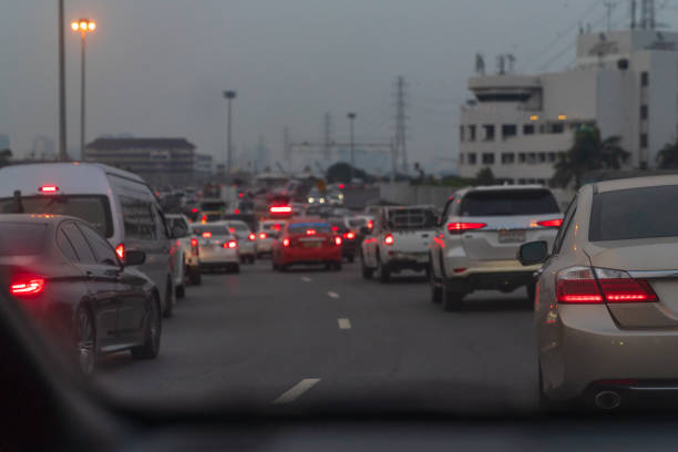 istock traffic jam on main street 1029297612