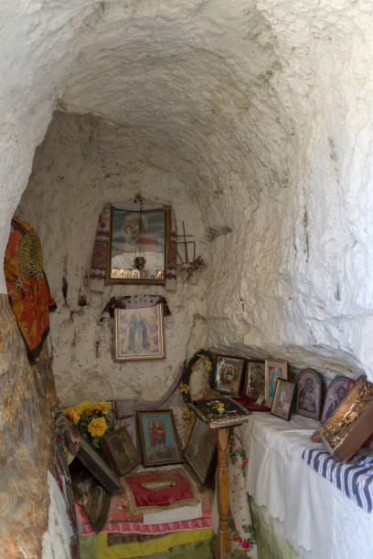 istock Bakota Cave Monastery, western Ukraine 1029298226