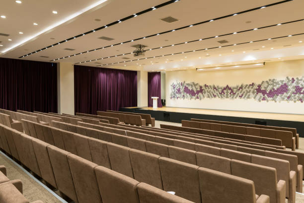 istock Big empty modern meeting,seminar,conference hall 1029301362
