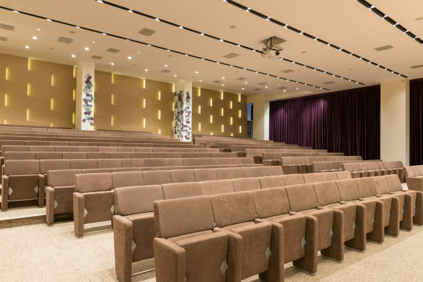istock Big empty modern meeting,seminar,conference hall 1029301388