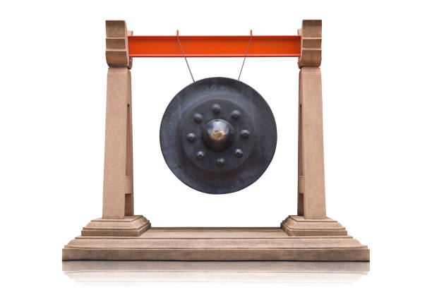 istock Thai traditional antique gong 1029307792