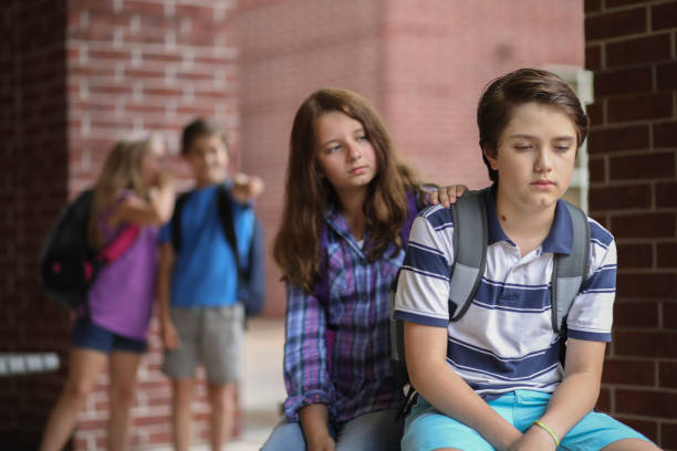 istock Comforting friend after being bullied. 1029320112