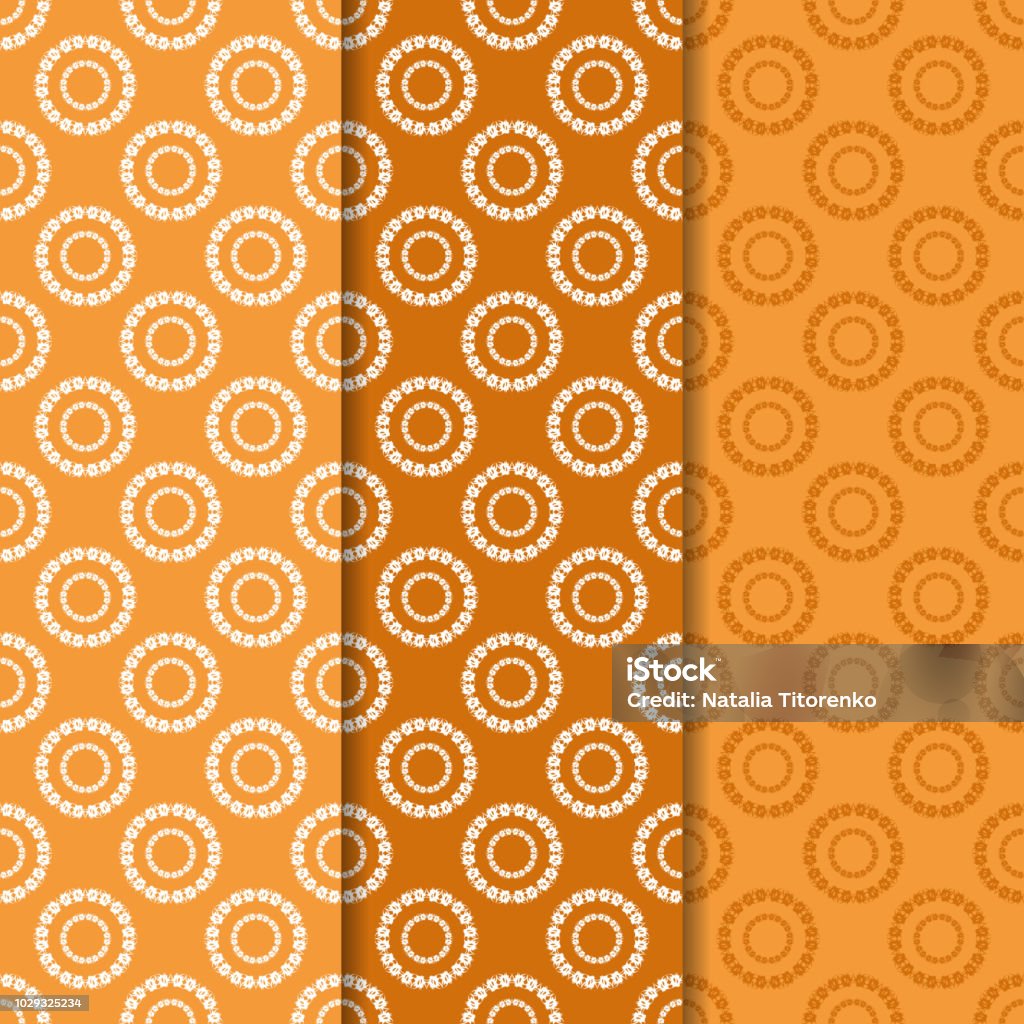 Geometric Seamless Pattern Circles Stock Illustration - Download Image ...