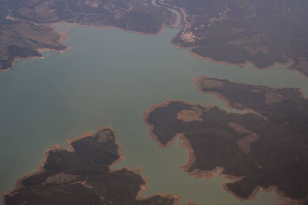 istock Albania landscape from airplane 1029325266