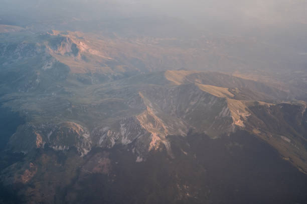 istock Albania landscape from airplane 1029325270
