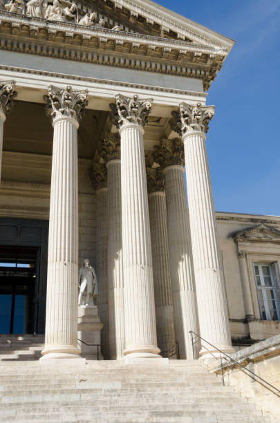 istock entrance to the Montpellier courthouse 1029334292