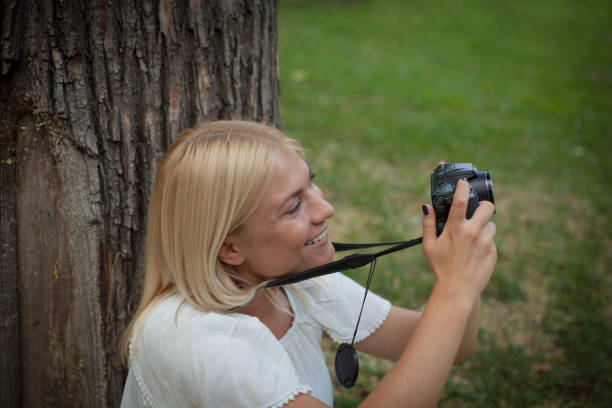 istock Female photographer. 1029339618