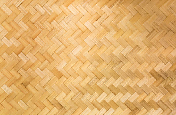 istock Seamless Old Bamboo Wood Parquet Texture 1029340458