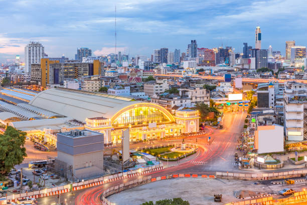 istock Bangkok Central Train Station sunset 1029360726
