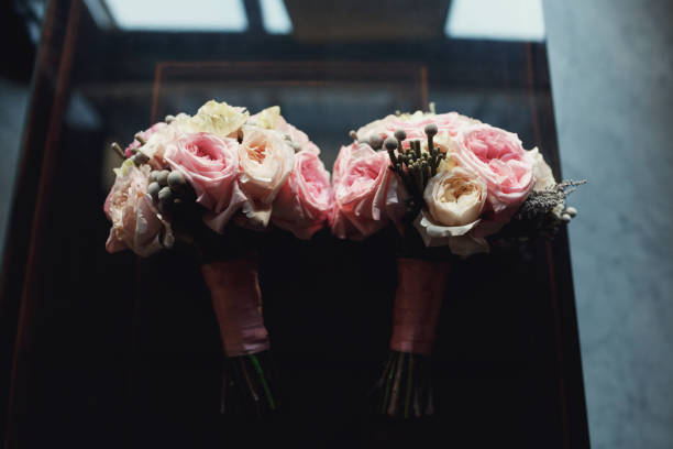 istock Wedding bouquet, flowers, roses, beautiful bouquets. 1029362340