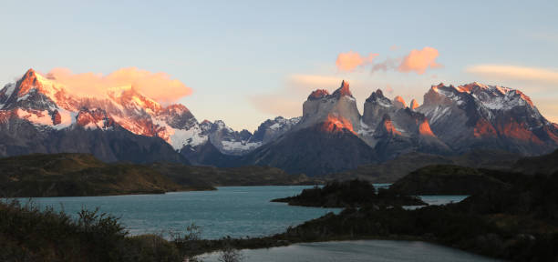 istock Sunrise at Torres del Paine 1029369992