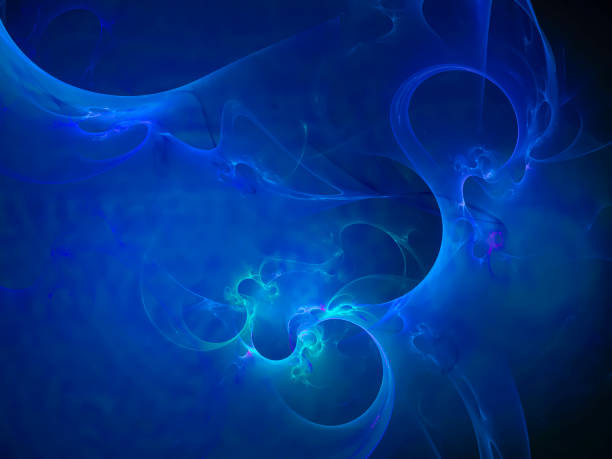 istock abstract fractal color digital background, design 1029373350