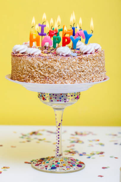 istock happy birthday cake with candles 1029375590