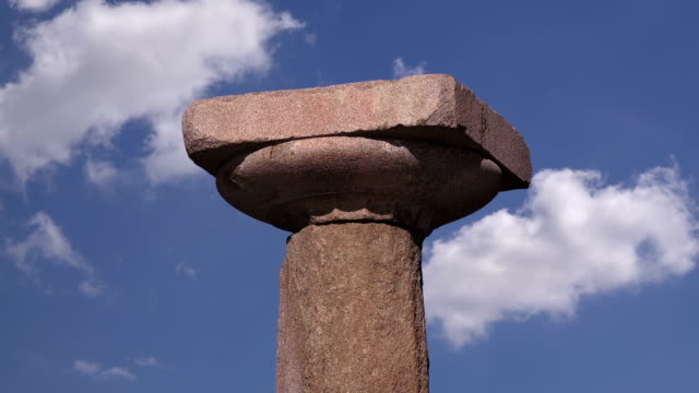 Antique column, Assos