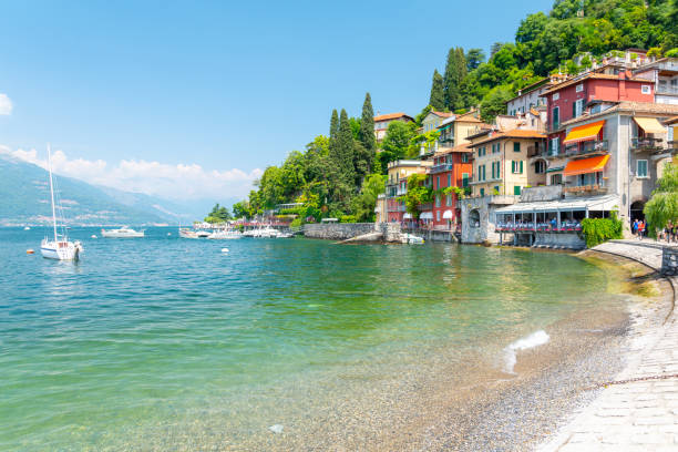 istock view on Varenna town on Lake Como, Italy 1029383004